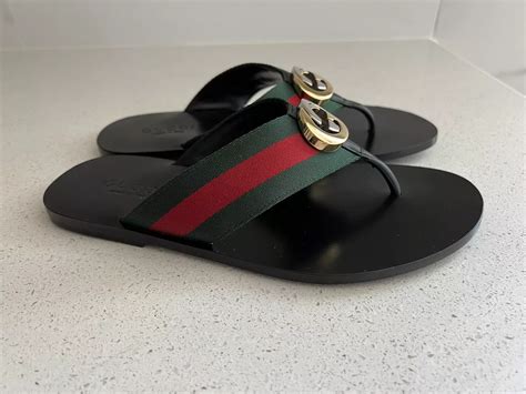 gucci flops blanc|gucci flip flops on sale.